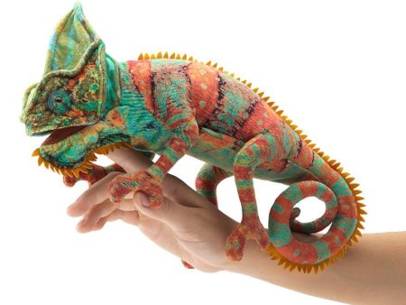 Small Chameleon Finger Puppet Sale