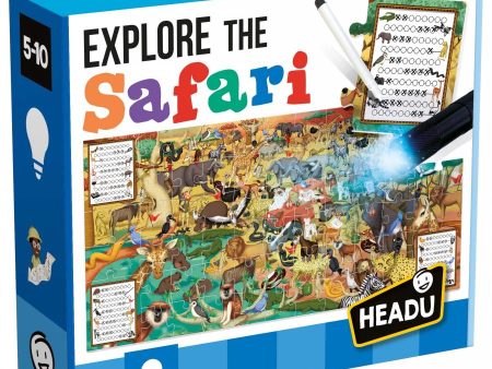 Headu Explore the Safari Puzzle Online Hot Sale