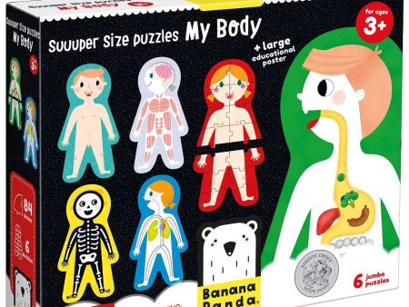 Suuuper Size Puzzle - My Body Hot on Sale