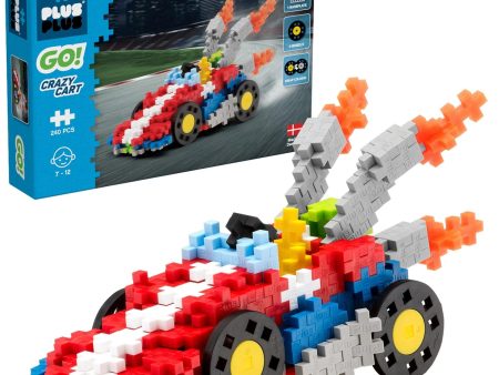 240 pc Plus-Plus GO! - Crazy Cart For Discount