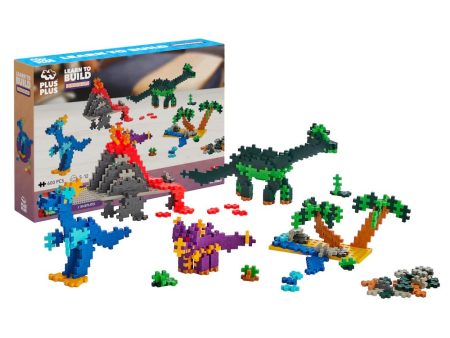 275 pc Plus-Plus Learn To Build - Dinosaurs Set For Cheap