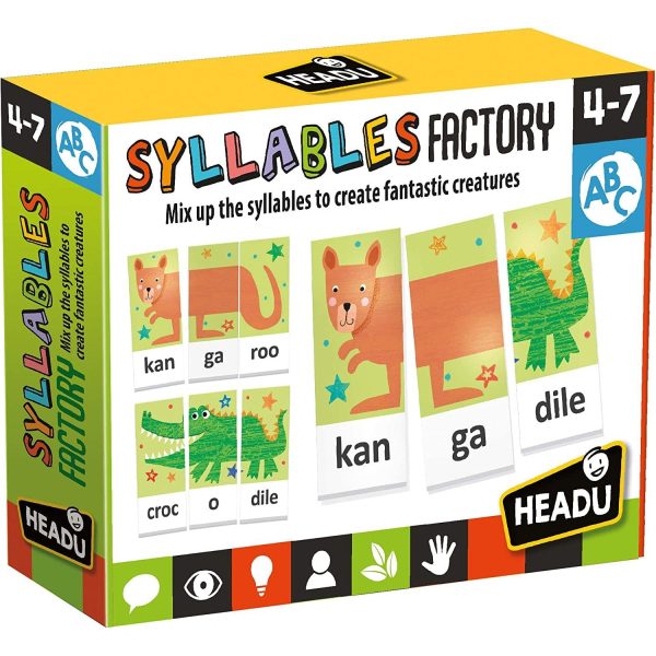 Headu Syllables Factory Flashcards Cheap