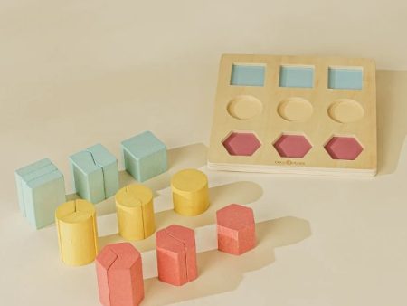 3D Wooden Shapes to Assemble For Sale