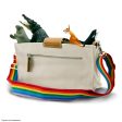 ShoreBags Carmel Crossbody Bag with Rainbow Strap For Discount