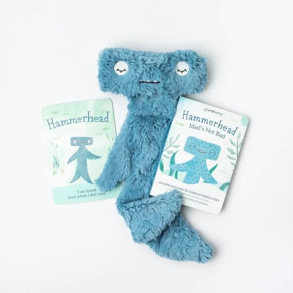 Hammerhead Snuggler, Board Book, and Affirmation Card Online Hot Sale