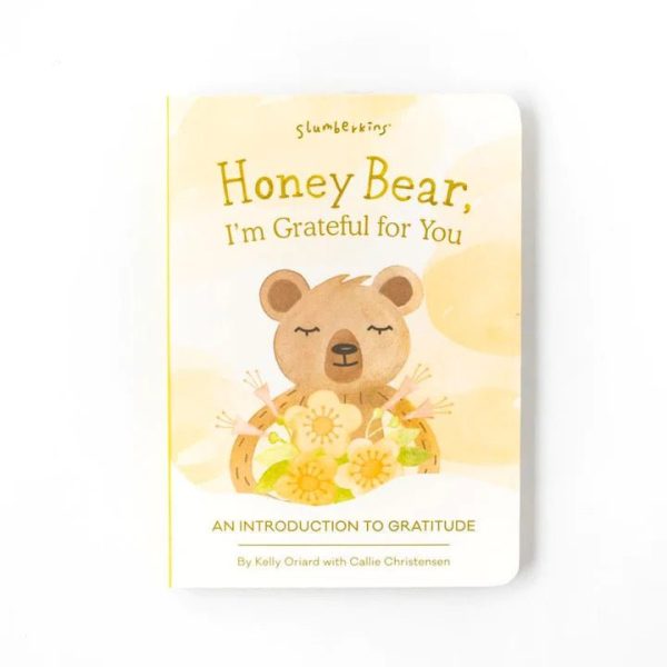 Honey Bear Snuggler, Board Book, and Affirmation Card Online Sale