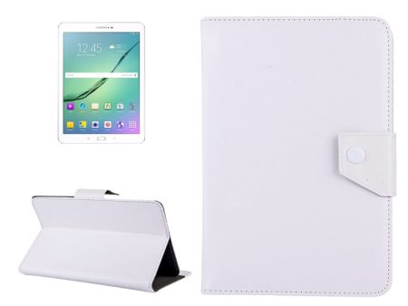 10 inch Tablets Leather Case Crazy Horse Texture Protective Case Shell with Holder for Asus ZenPad 10 Z300C, Huawei MediaPad M2 10.0-A01W, Cube IWORK10(White) Discount