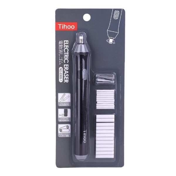 TC8302 Sketch Drawing Automatic Pencil Electric Eraser Art Supplies Student Stationery(Black) Online Hot Sale