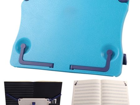 Portable Foldable Desktop Music Stand(Blue) Supply