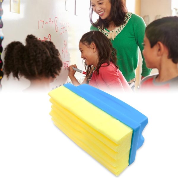 None Wet Sponge Eraser Strong Water Soluble Whiteboard Eraser, Siize:12x7x5.5cm Sponge Board Eraser Discount