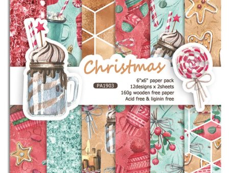 1 Sets PA1903 DIY Album Clipboard Handbook Card Background Paper, Size: 6 inch on Sale