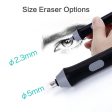 TC8302 Sketch Drawing Automatic Pencil Electric Eraser Art Supplies Student Stationery(Black) Online Hot Sale