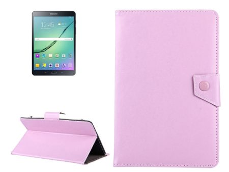 8 inch Tablets Leather Case Crazy Horse Texture Protective Case Shell with Holder for Galaxy Tab S2 8.0 T715   T710, Cube U16GT, ONDA Vi30W, Teclast P86(Pink) Fashion