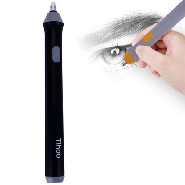 TC8302 Sketch Drawing Automatic Pencil Electric Eraser Art Supplies Student Stationery(Black) Online Hot Sale