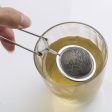 2 PCS Stainless Steel Sphere Mesh Tea Strainer Coffee Herb Spice Filter Tea Infuser For Cheap