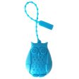 2PCS Creative Cute Owl Tea Strainer Tea Bags  Food Grade Silicone Tea Infuser Filter(Blue) Cheap