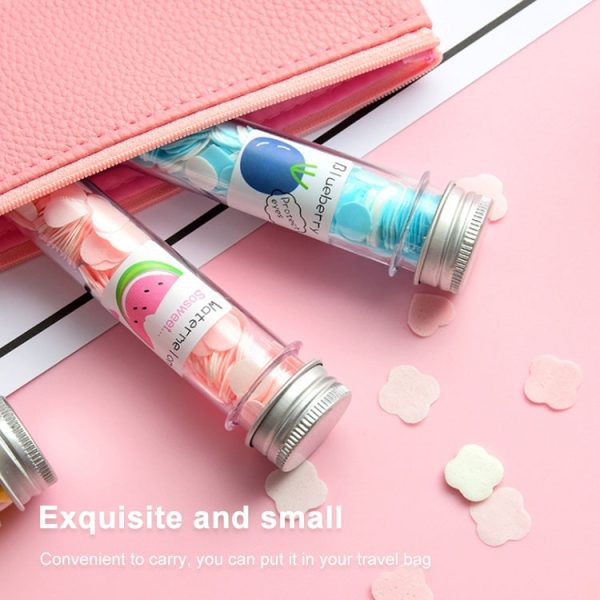 10pcs Disposable Portable Travel Tube Shape Boxed Confetti Soap Mini Soap Plate(Words Series) Cheap