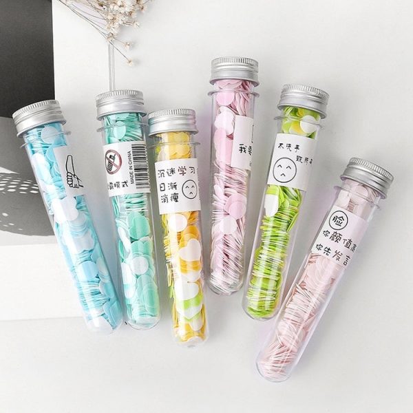 10pcs Disposable Portable Travel Tube Shape Boxed Confetti Soap Mini Soap Plate(Words Series) Cheap